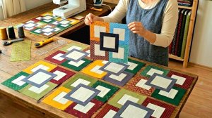 Идеальный проект из лоскутков: простота и стиль в одной технике!