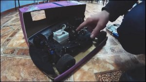 RC-Модель AMG Mercedes-C Class DTM 2008_Первый запуск Super Tigre-18_start a Super Tigre-18.