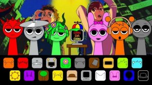 СПРУНКИ ДАН ДАН ДАН DAN DAN DAN РЕМИКС! СПРУНКИ INCREDIBOX SPRUNKI ПОЮТ ПЕСНЮ АНИМЕ РЕАКЦИЯ