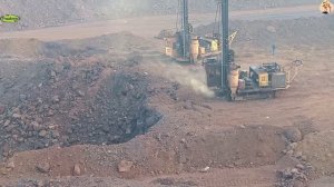 Строительство, добыча руды буровыми установками