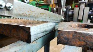 Самодельной ножовочный станок