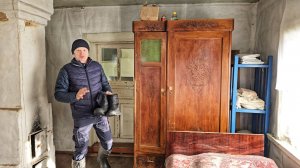 Заготовка дров, обед с Отцом. Кот вместо собаки. Ближайшие планы.. Деревенский дом. #дом #деревня