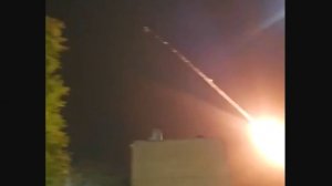 МОМЕНТ ПРИЛЁТА РАКЕТЫ В ДИМОН.