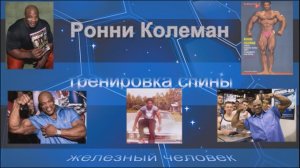 Методика тренировок Ронни Колемана (тренировка спины)