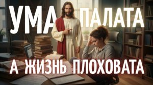 🤕 ПОЧЕМУ УМА ПАЛАТА, А ЖИЗНЬ ПЛОХОВАТА