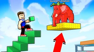 ПОСТРОЙ ЛЕСТНИЦУ ЧТОБЫ УКРАСТЬ БРЕЙНРОТА В РОБЛОКС