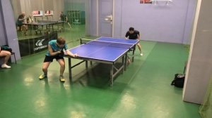 Мурыгин С. (526) - Ким А. (602) Первая Лига "С" 21.03 настольный теннис Клубный Чемпионат СПб