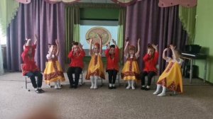 Ансамбль ложкарей в детском саду.