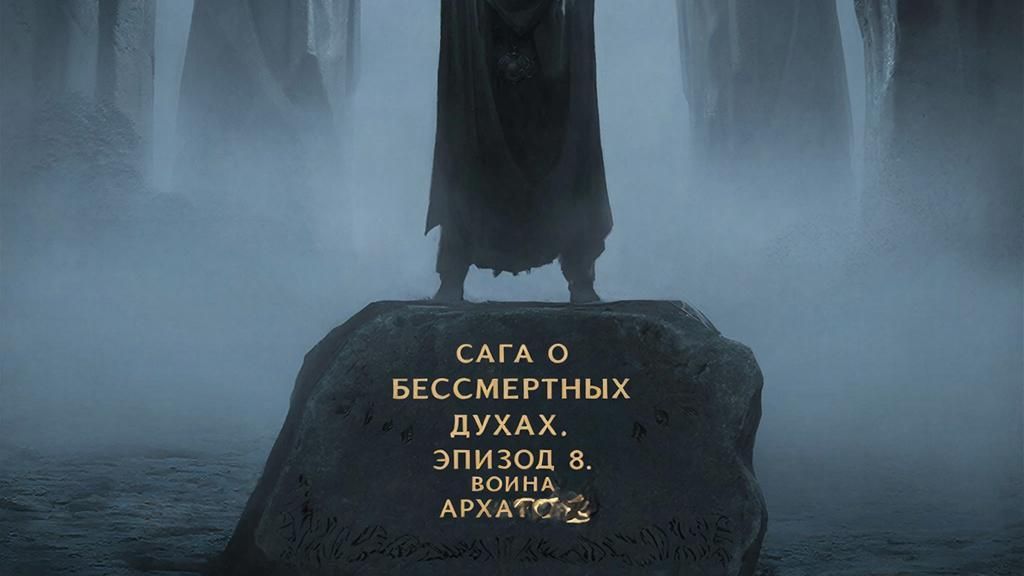 Сага о бессмертных духах. эпизод 8. Война Архатов 👍 #литрес #midjourney  #буктрейлер #маг #fantasy