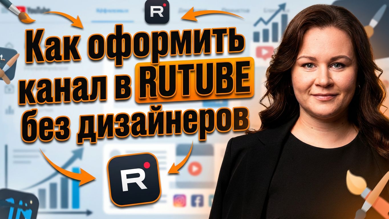 Как оформить канал в RUTUBE с помощью сервиса ПКмаркетинг (БЕЗ ДИЗАЙНЕРОВ)
