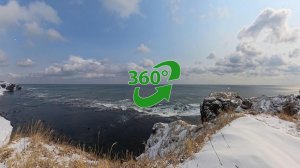 Прогулка у моря 360° | 4K | ASMR