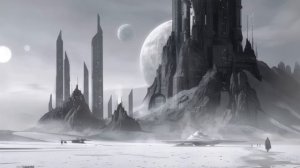 Omega - Atmospheric Space Ambient - Sci Fi Cyberpunk Journey ｜ Focus, Work, Read-(1080p30)