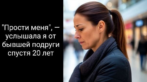 «Прости меня», — услышала я от бывшей подруги спустя 20 лет. История из жизни