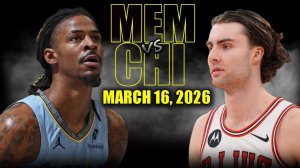 17.03.2026 | ОБЗОР МАТЧА | Чикаго Буллз - Мемфис Гриззлиз | Highlights
