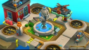 Tiny robots Глава Управление Ядром Площадь Парящих Городов