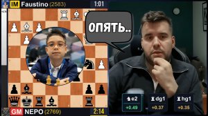 это РЕВАНШ!  [GM] Ян Непомнящий -   [IM] Фаустино Оро!