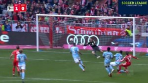 Бавария - Унион. Обзор матча. Германия,  тур 27