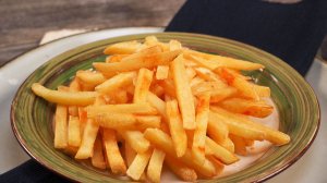 Картофель фри в микроволновке