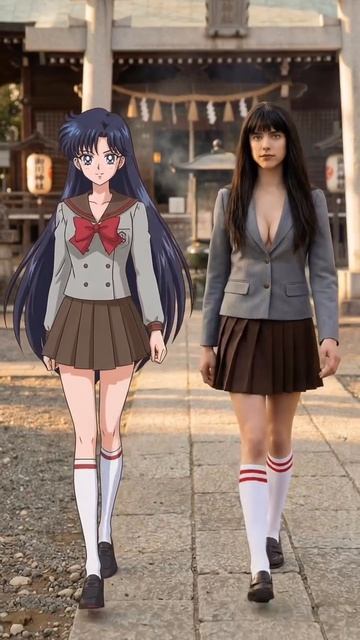 Сейлор Мун — ИИ оживил