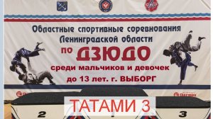 Т.3 Первенство Ленинградской обл. по дзюдо до 13 лет. г.Выборг 2026 г.
