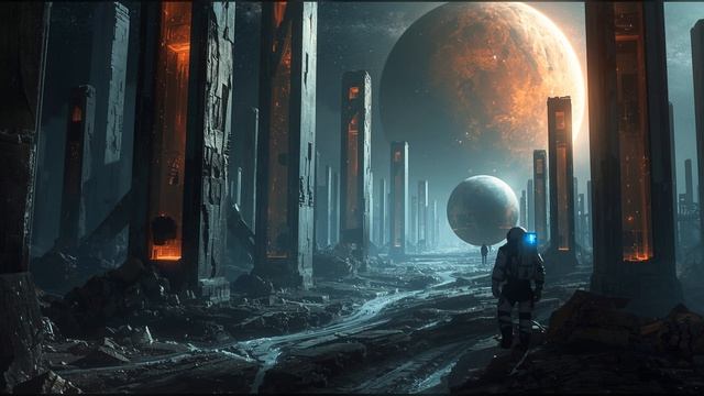 The Last Cemetery Crystalline Obelisks Beneath The Universe's Final Star ⚰️ 2 Hour Heat Death Sounds