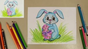 Как нарисовать Пасхального кролика! Поделки своими руками!