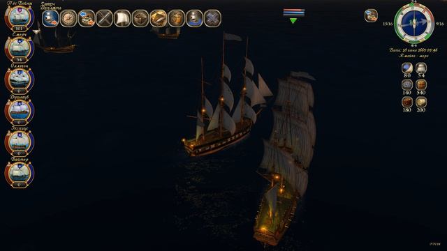 Корсары Ship Pack 2.4.6 Final Шарль да Мор опять на нас напал, и отзвиздюлился. №42