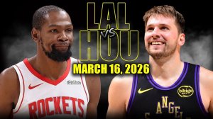 17.03.2026 | ОБЗОР МАТЧА | Хьюстон Рокетс - Лос-Анджелес Лейкерс | Highlights