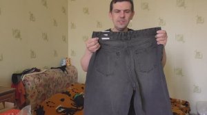 Модные широкие прямые джинсы багги и худи Твое с Ozon