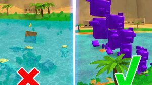 Медвежье озеро с фиолетовой лавой в пустыне - Супер Медведь