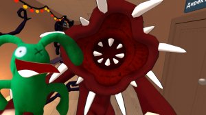 новая секретная хэллоуинская обновление в игре школьник и бабка вышла, меня съел Гордон