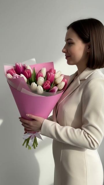 Букет тюльпанов Rostov-buket.ru/shop/po-cvetam/tjulpany