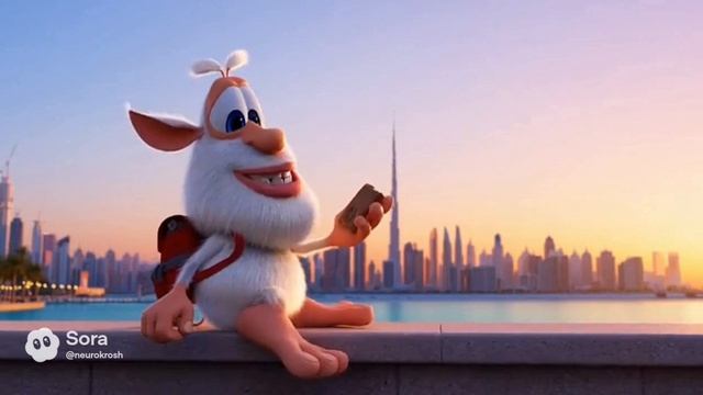 Буба но эпизод сделал ИИ  буба поехал в Дубай 1 эпизод