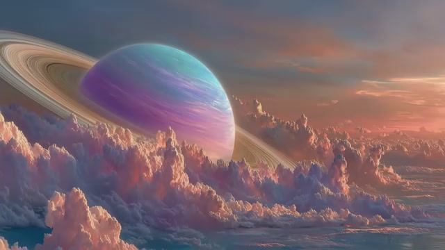 Hovering Through Universes — Dream Space Ambient Music & Cinematic Alien Landscapes ｜ 4K-(1080p24)