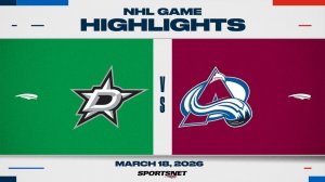 19.03.2026 | ОБЗОР МАТЧА | Колорадо Эвеланш - Даллас Старз | Highlights