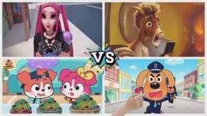 ШЕРИФ ЛАБРАДОР против ВЕСЕЛОГО КОЗЛИКА 🐶🐐 ВЕСЕЛЫЙ ТАНЕЦ: Смешные МУЛЬТИКИ ✨🚀