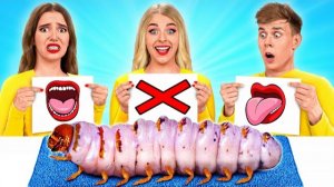 Откуси лизни или ничего не делай челлендж