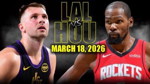 19.03.2026 | ОБЗОР МАТЧА | Хьюстон Рокетс - Лос-Анджелес Лейкерс | Highlights