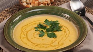 Крем-суп из лосося