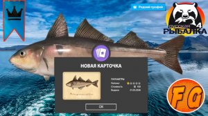 СИНЯЯ ПИШКА ТРОФЕЙ. Норвежское море. Русская рыбалка 4. рр4. Russian Fishing 4