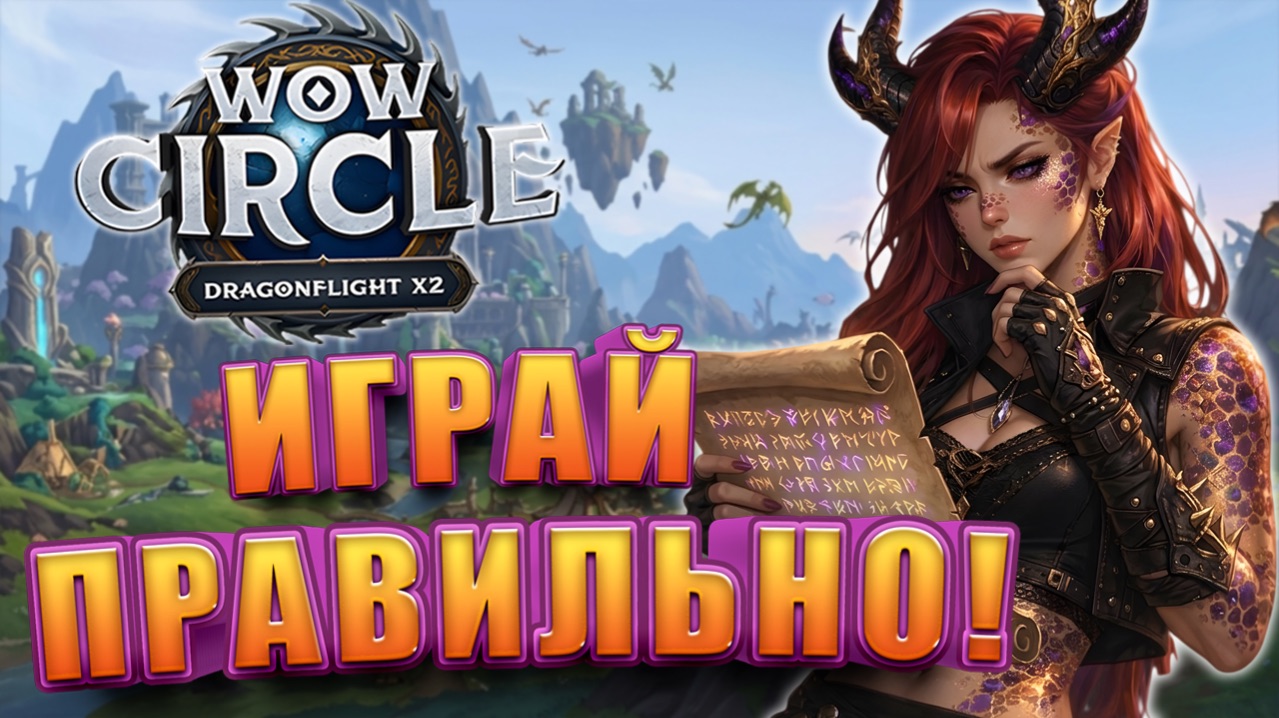Советы новичкам в WoW Circle Dragonflight 10.2.7 X2