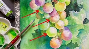 КАК НАРИСОВАТЬ БЕЛЫЕ ЦВЕТЫ НА БЕЛОЙ БУМАГЕ. 3 техники рисования белым цветом акварелью