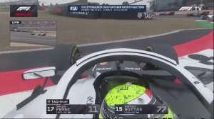 Формула 1. Столкновение Переса и Боттаса на Гран-при Китая 2026 (гонка)