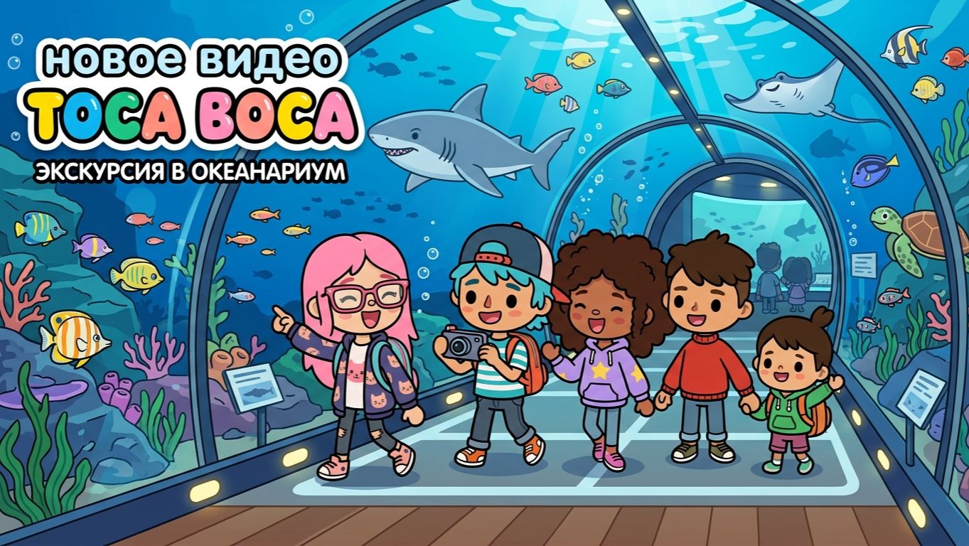 Экскурсия для малышей. Подводный мир Тока Бока.