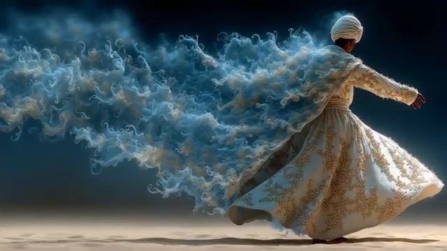 Неземная суфийская Трансовая музыка - Кружащаяся церемония Дервишей, неподвластная времени.