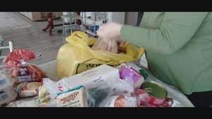 Мои покупки, распаковка. Жду детей, готовлю закуску.