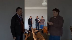 Награждение членов Донецкого клуба спортивного голубеводства