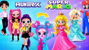 Кейпоп Охотницы на Демонов: Руми, Мира и Джину в стиле Супер Марио! Поделки для куколLOL