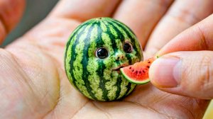 Живые фрукты 🍎😊 Невероятно приятная ИИ-анимация как Мультики!