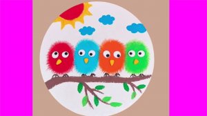 РИСОВАНИЕ ПТИЧЕК для ДЕТЕЙ/Как нарисовать ПТИЧЕК -Мультик для детей